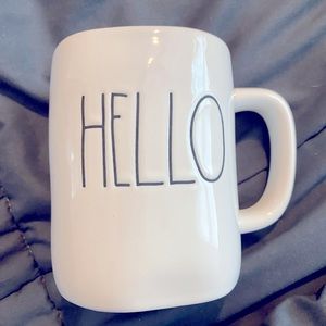 Rae Dunn "Hello" Mug.  NEW